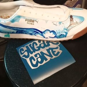 Sugar Cane custom kicks.i got you ask about more